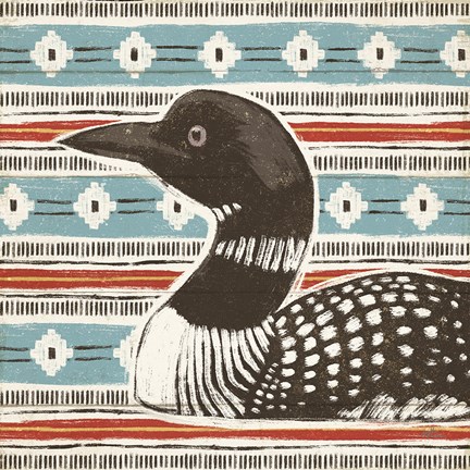 Framed Vintage Lake XI Print