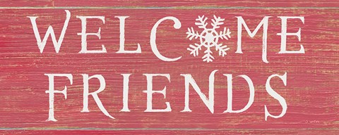 Framed Christmas Affinity II Red Print