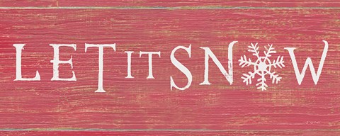 Framed Christmas Affinity I Red Print