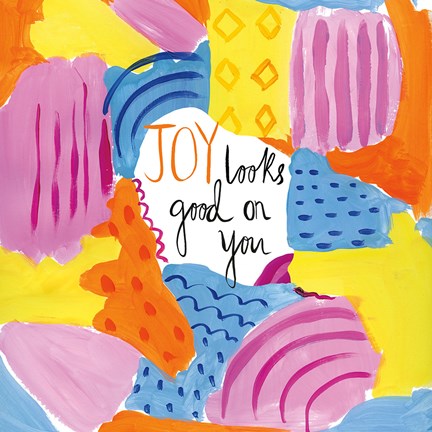 Framed Abstract Affirmations IV Print