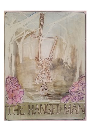 Framed Hanged Man Print