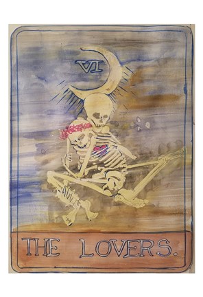 Framed Lovers Print