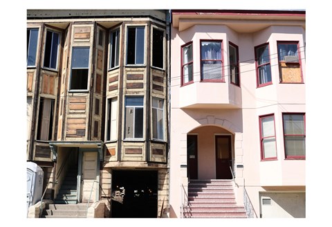 Framed Contract Sanfran Print