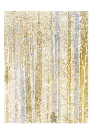Framed Gilded Forest 2 Print