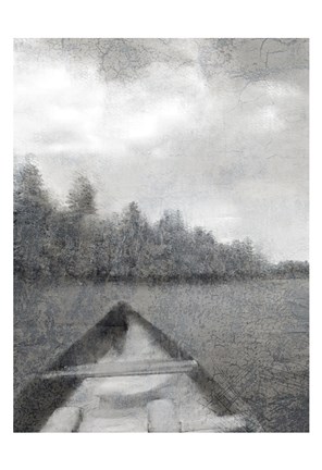 Framed Canoe Tip Print