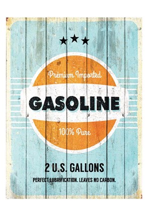 Framed Gasoline Print