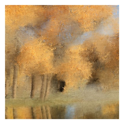 Framed Fall Reflections 2 Print