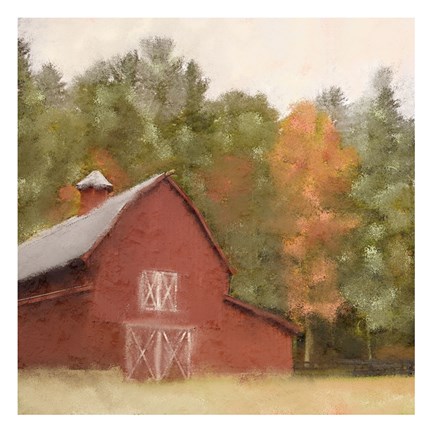 Framed Country Fall 4 Print
