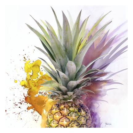 Framed Pine-Apple 2 Print