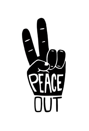 Image result for PEACE OUT