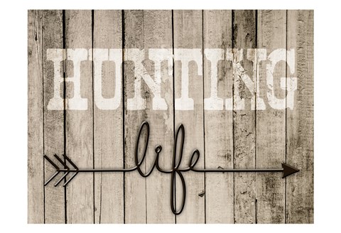 Framed Hunting Life 2 Print