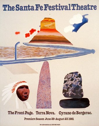 Arizona, 1964 Fine Art Print by David Hockney at FulcrumGallery.com