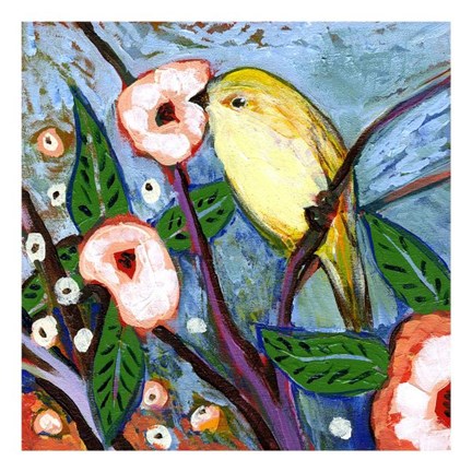 Framed Modern Bird VIII Print