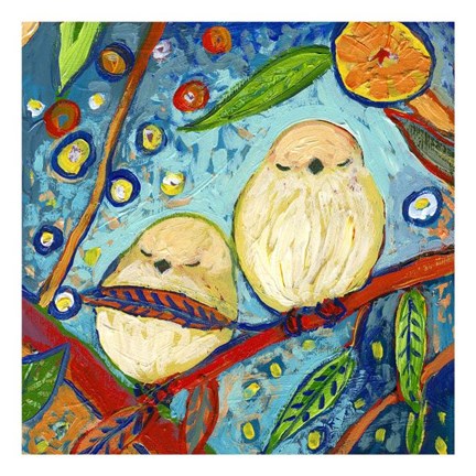 Framed Modern Bird XII Print