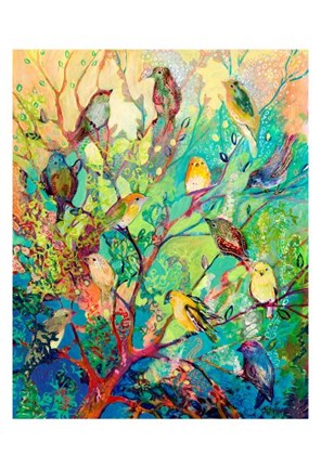 Framed I Am the Place of Refuge Print