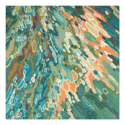 Framed Subtle Waterfall II Print