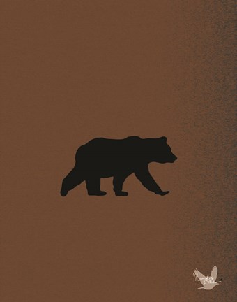 Framed Woodland Bears 1 Print