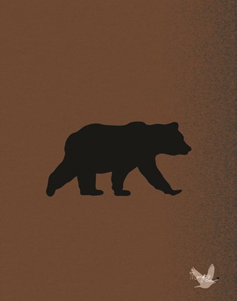 Framed Woodland Bears 2 Print