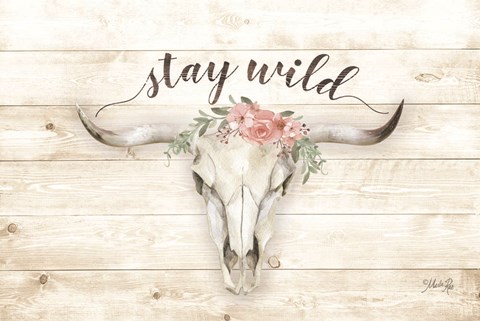 Framed Stay Wild Print