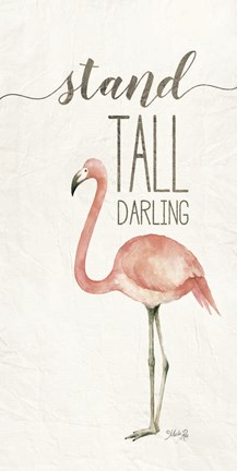 Framed Stand Tall Darling Print