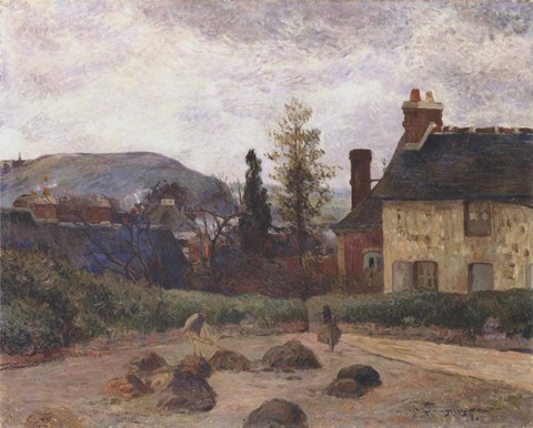 Framed Return from the Harvest Print