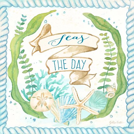 Framed Mermaid Dreams I Print