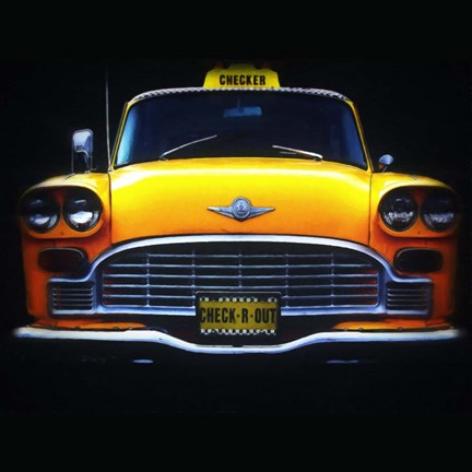 Framed Check R Out Print