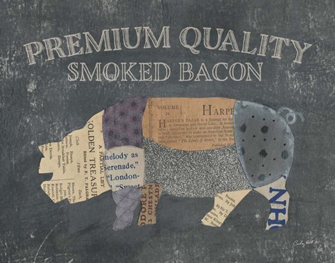 Framed From the Butcher XII Print