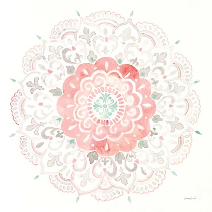 Framed Mandala Delight IV Print