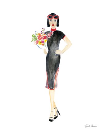 Framed International Girls II Print