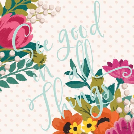 Framed Romantic Luxe XI Light Print