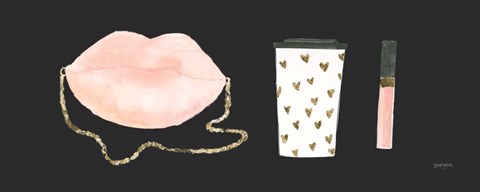 Framed Boss Ladies IX Black Print