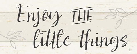 Framed Simple Signs I Print