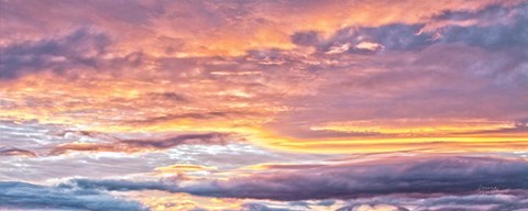 Framed September Skies II Print