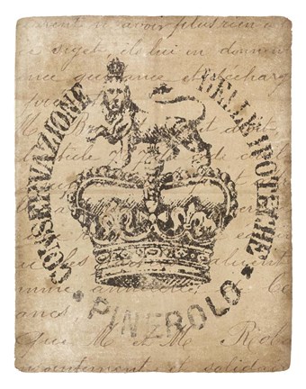 Framed Vintage Seal IV v2 Print