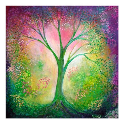 Framed Tree of Tranquility Print