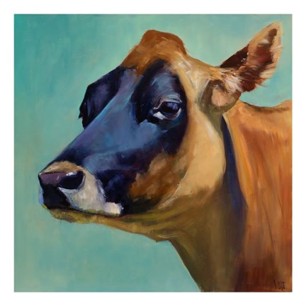 Framed Jersey Girl Print