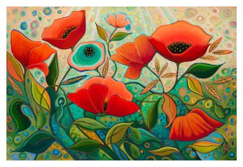 Framed Running Amok Print