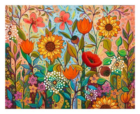 Framed Joy in the Morning Print