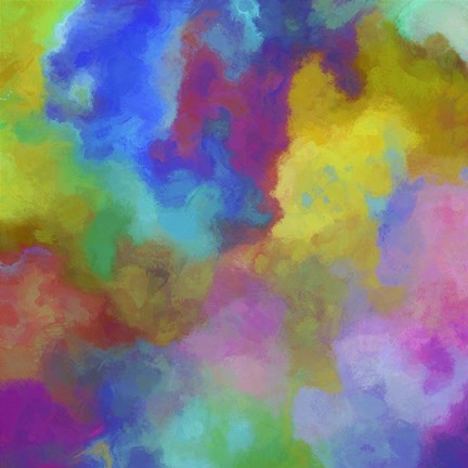 Framed Abstract Painting Ii Print