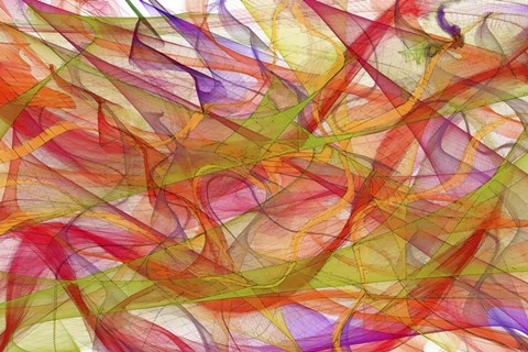 Framed Summer Swirl Print