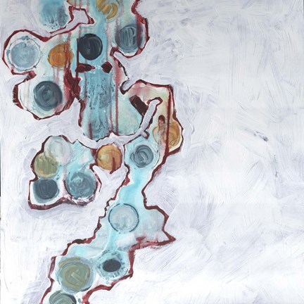 Framed Bicycle Chain Print