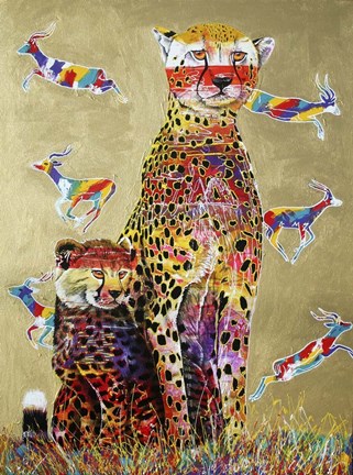 Framed African Watch Print