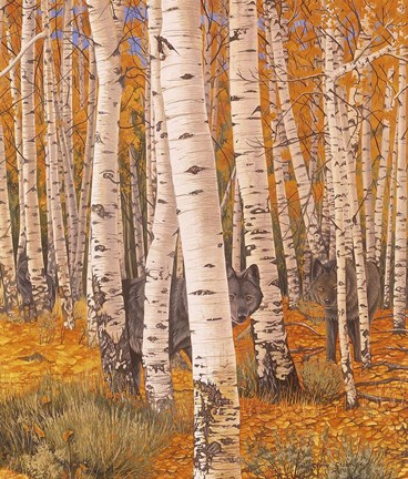 Framed Autumn Eyes Print