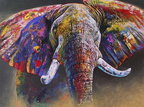 Framed Electric Charge Print