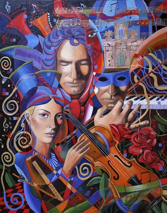 Framed Is That You Beethoven Print