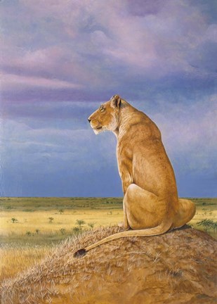 Framed Masai Watch Print