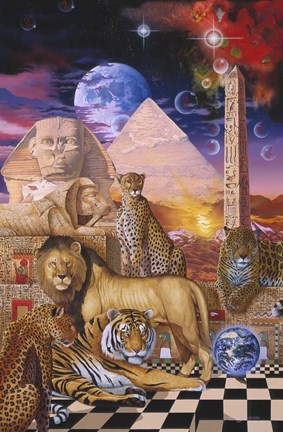 Framed Pharoah&#39;s Pride Print