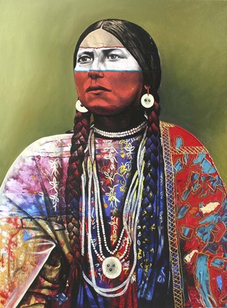 Framed Seeing The Past Print