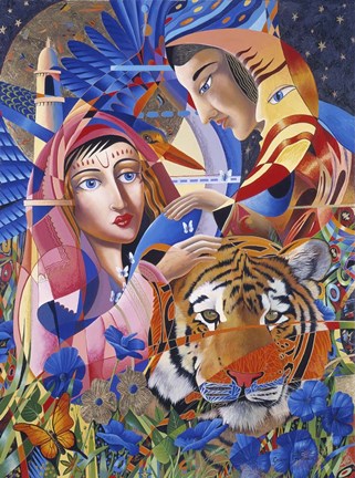 Framed Sweet Taste Of India Print